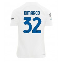 Camiseta Inter Milan Federico Dimarco #32 Segunda Equipación Replica 2023-24 mangas cortas